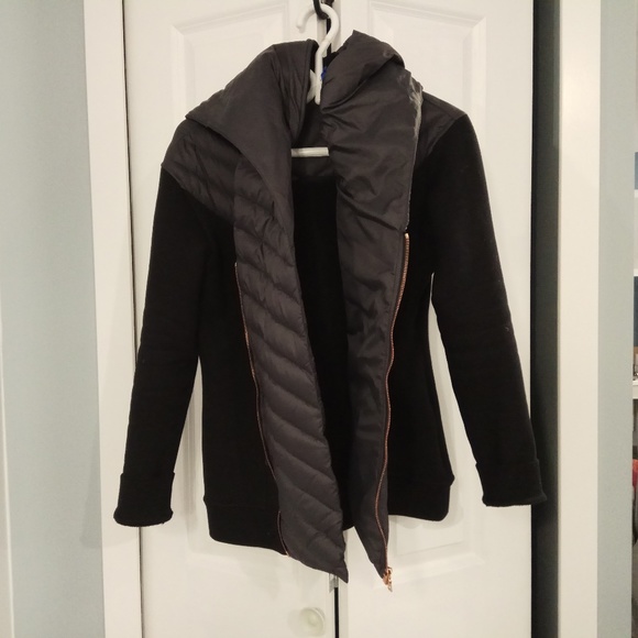 Kit and Ace Black Liberty Mixed Media Jacket - Picture 4 of 7